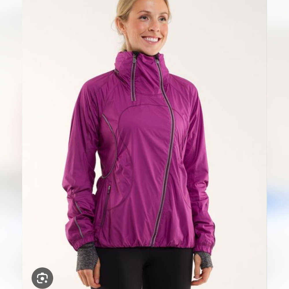Lululemon Run Inspire Jacket Sz 12